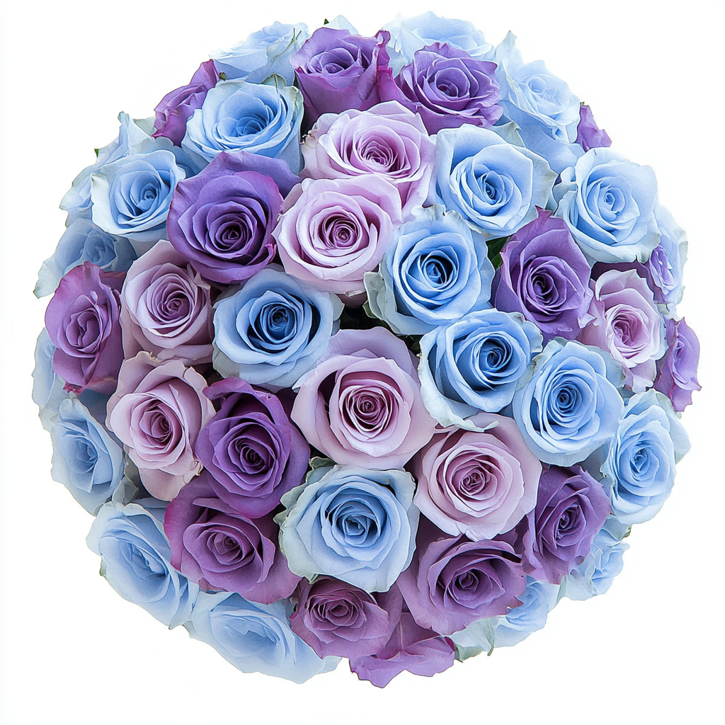 Butterfly Mood Rose Bouquet